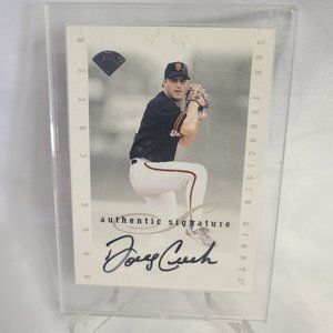 DonRuss Leaf 1996 Doug Creek Authentic Signature